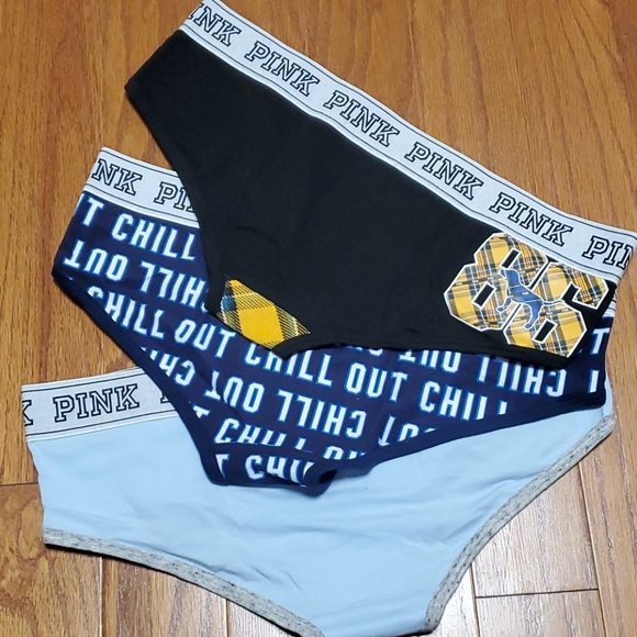 New Victoria's Secret Panty Hipster Set of 3 . - Picture 2 of 3